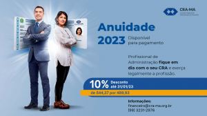 Read more about the article ANUIDADE 2023 com 10% de desconto até dia 31/01/23