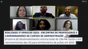Read more about the article CRA-MA promove 1º EPROCAD 2023 – Encontro de Professores e Coordenadores dos Cursos de Administração⠀