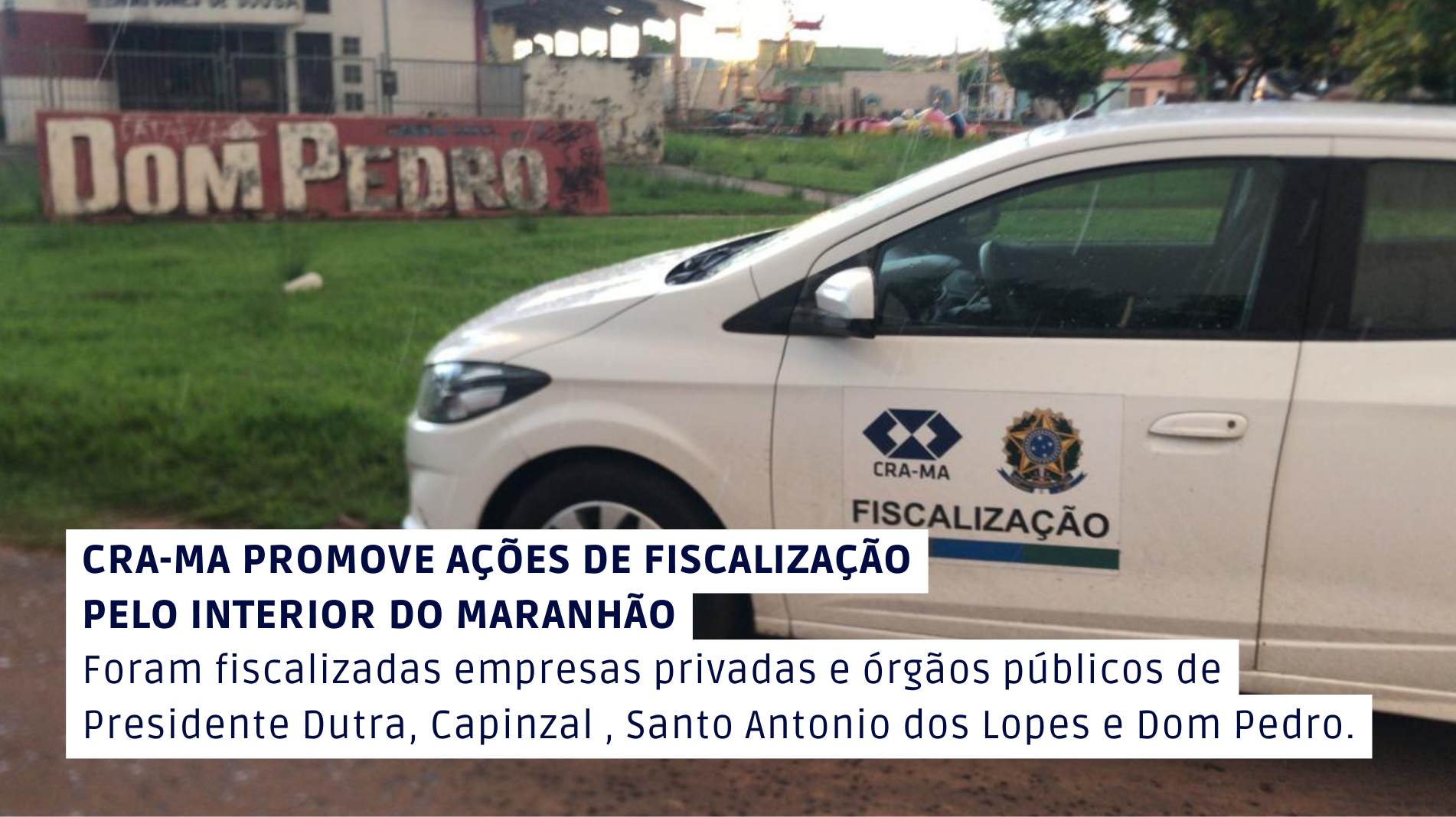 You are currently viewing CRA-MA promove ações de fiscalização pelo interior do Maranhão