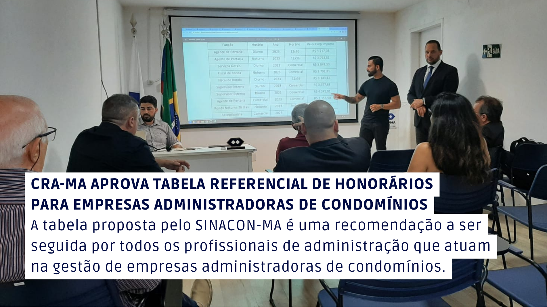 Read more about the article CRA-MA aprova Referencial Regional de Honorários para empresas Administradoras de Condomínios do Maranhão