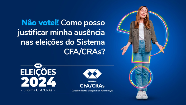 You are currently viewing Quem não votou nas eleições do Sistema CFA/CRAs precisa justificar ausência até o dia 17 de novembro de 2024